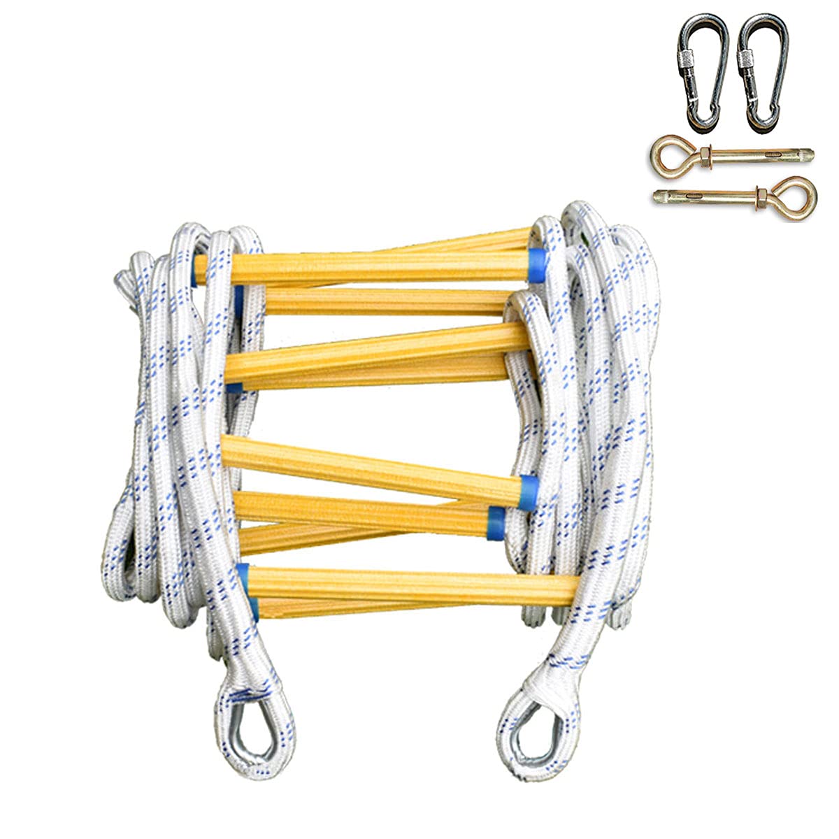 KFGISD, Emergency Ladders Emergency for and Adults with Hooks/20M,Rope Ladder(12M)