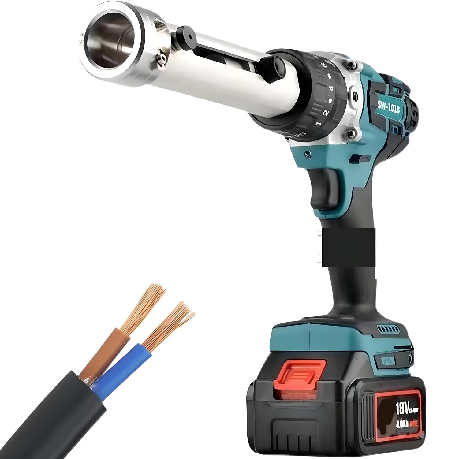 Pelacables rápido Profesional con luz LED, Pelacables automático para electricistas, Cuchilla Especial de Acero aleado, para Cables comunes de 50 a 300 mm²