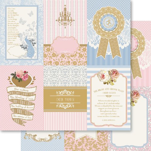 Ruby Rock-ItCut-Outs-Bella My Romance Paper, Acrylic, Multicolour, 31.75x30.48x0.1 cm