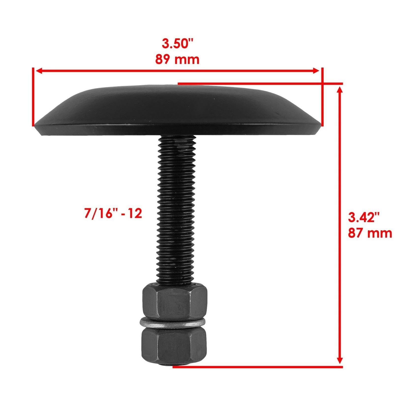 RAParts 780061MA Set of Two (2) Replacement Snowblower/Snow Thrower Skid Shoes Fits Murray & Fits AYP