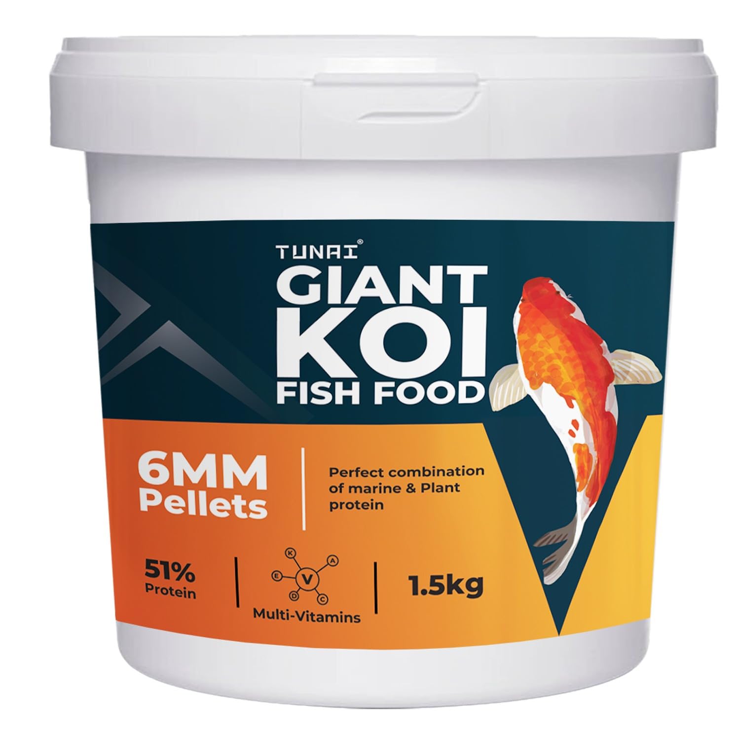 See full amazon price history chart for TUNAI Giant Koi Fish Food | 6MM Pellets | 1.5 Kg Bucket | Enriched with 51% Protein |Suitable for All Large Size Adult Koi Pond Fish TUNAI Giant Koi Fish Food | 6MM Pellets | 1.5 Kg Bucket | Enriched with 51% Protein |Suitable for All Large Size Adult Koi Pond Fish (B0CZ732JC6) Amazon Price History, Amazon Price Tracker
