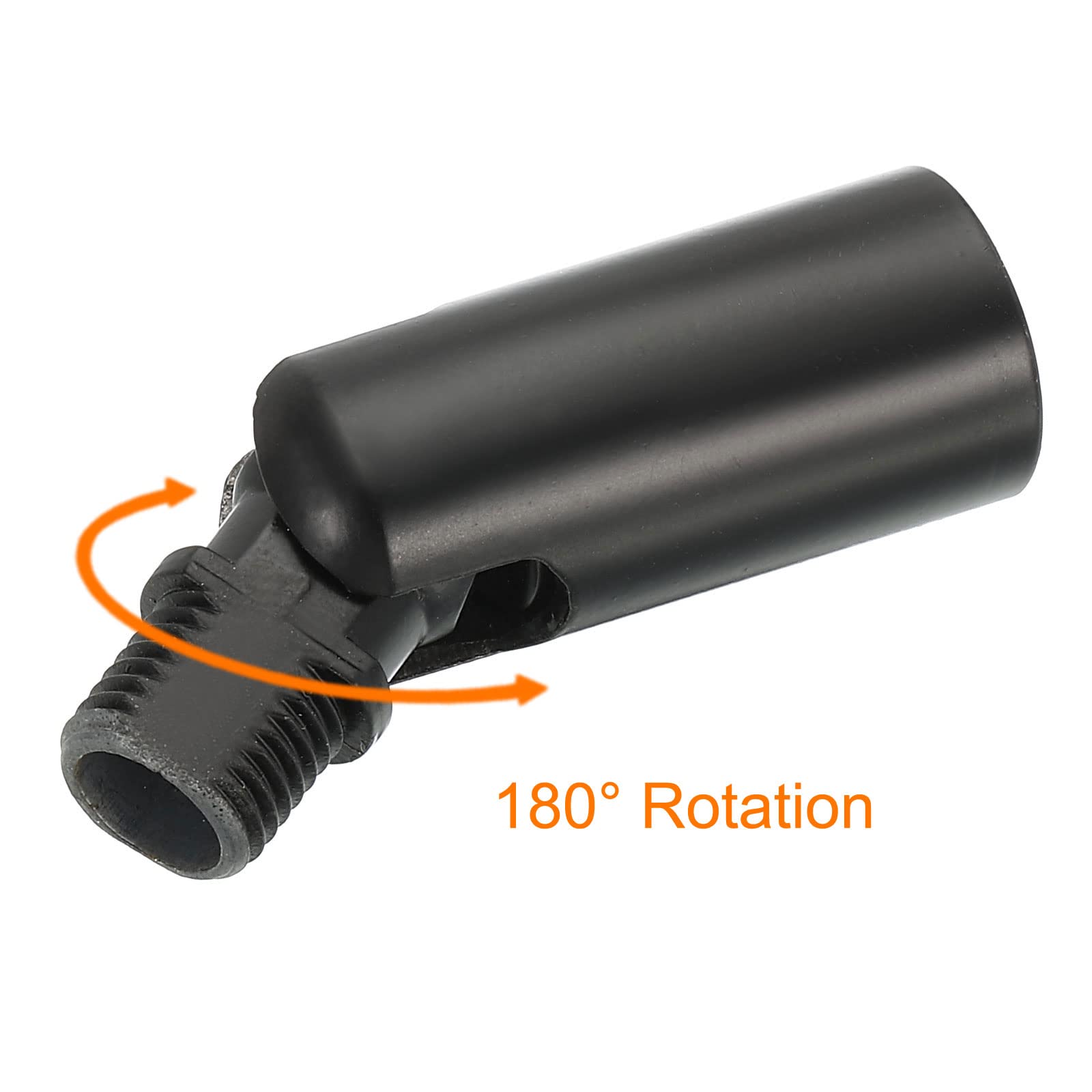 PATIKIL 90/350 Gradi Inclinato Soffitto Luce Adattatore, 2pz M10 Filetto Lampadari Soffitto Pendente Illuminazione Adattatore per Angolo o Irregolare Soffitto, Cromo