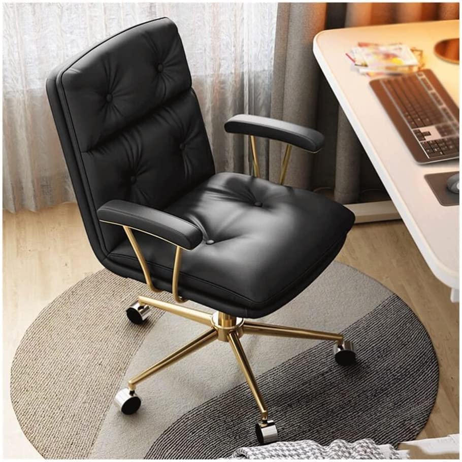 Sillas de escritorio de oficina, silla de oficina cómoda y transpirable, silla de escritorio de altura ajustable, silla de computadora con rotación de 360°, sillas de gestión con soporte lumbar