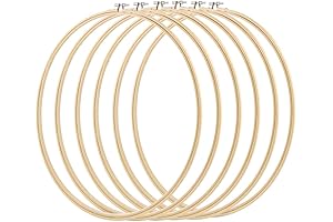 Caydo 6-Piece 24-Inch Embroidery Hoop Set