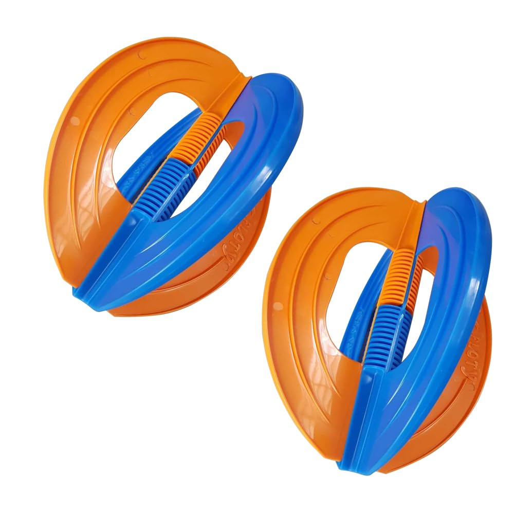 Floty Mancuernas Acuáticas Power Ring para Aquagym - Halteres de Agua con Empuñadura Antideslizante para Hidroginástica, Fitness Acuático y Rehabilitación - Diseño Hidrodinámico (1 Par)