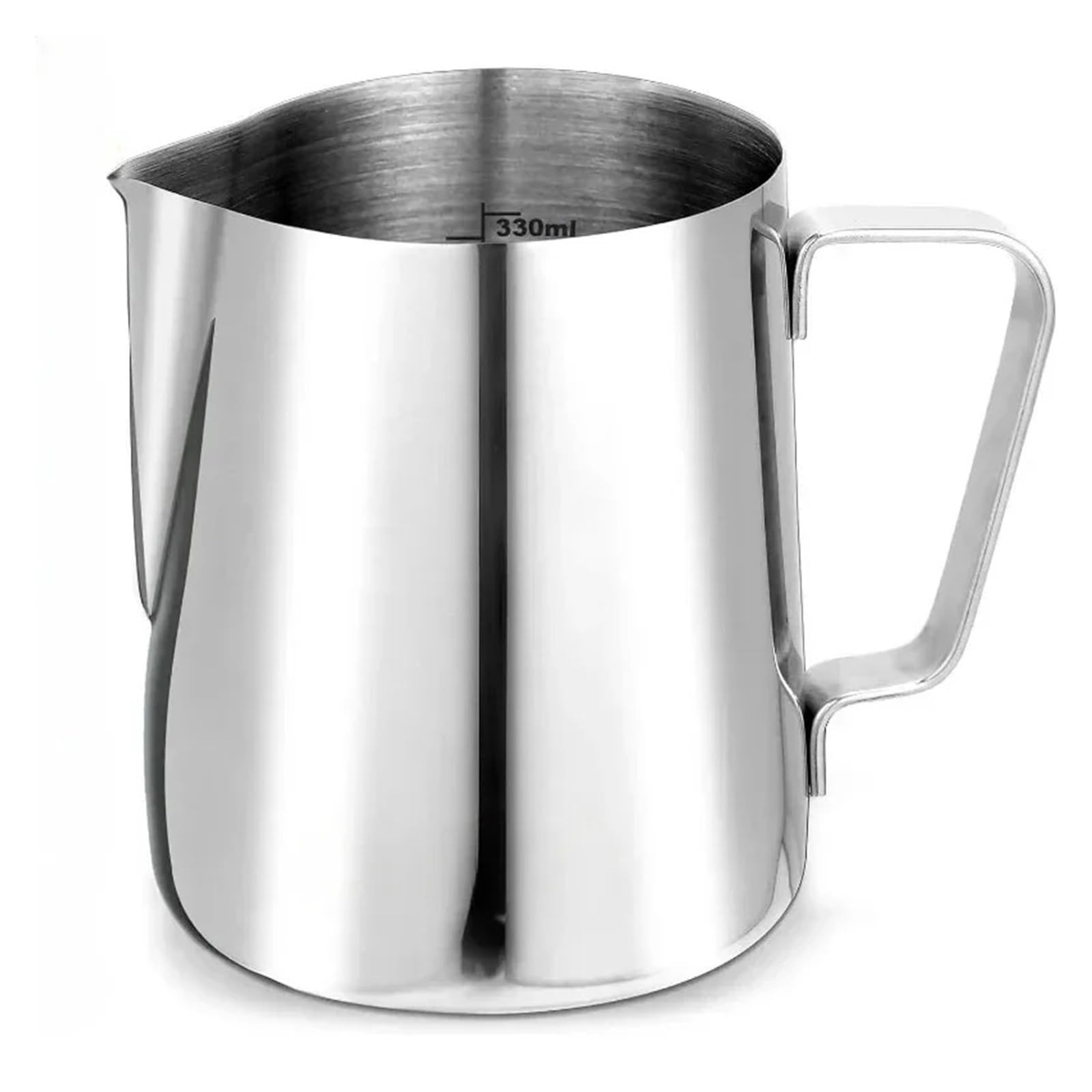 Jarra de espuma for crema leche con escala, taza acero inoxidable 304, espumador café(900ML Milk cup)