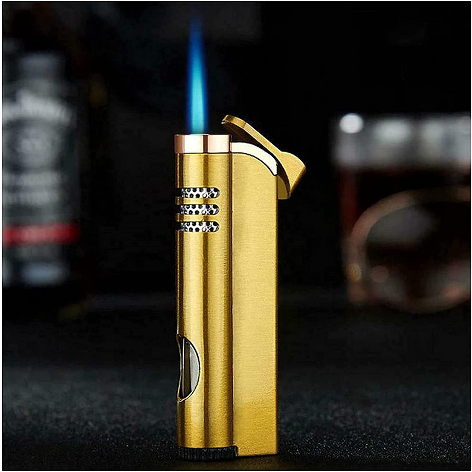 Buy Deysen Windproof Butane Fuel Lighter, Refillable Lighter, Torch