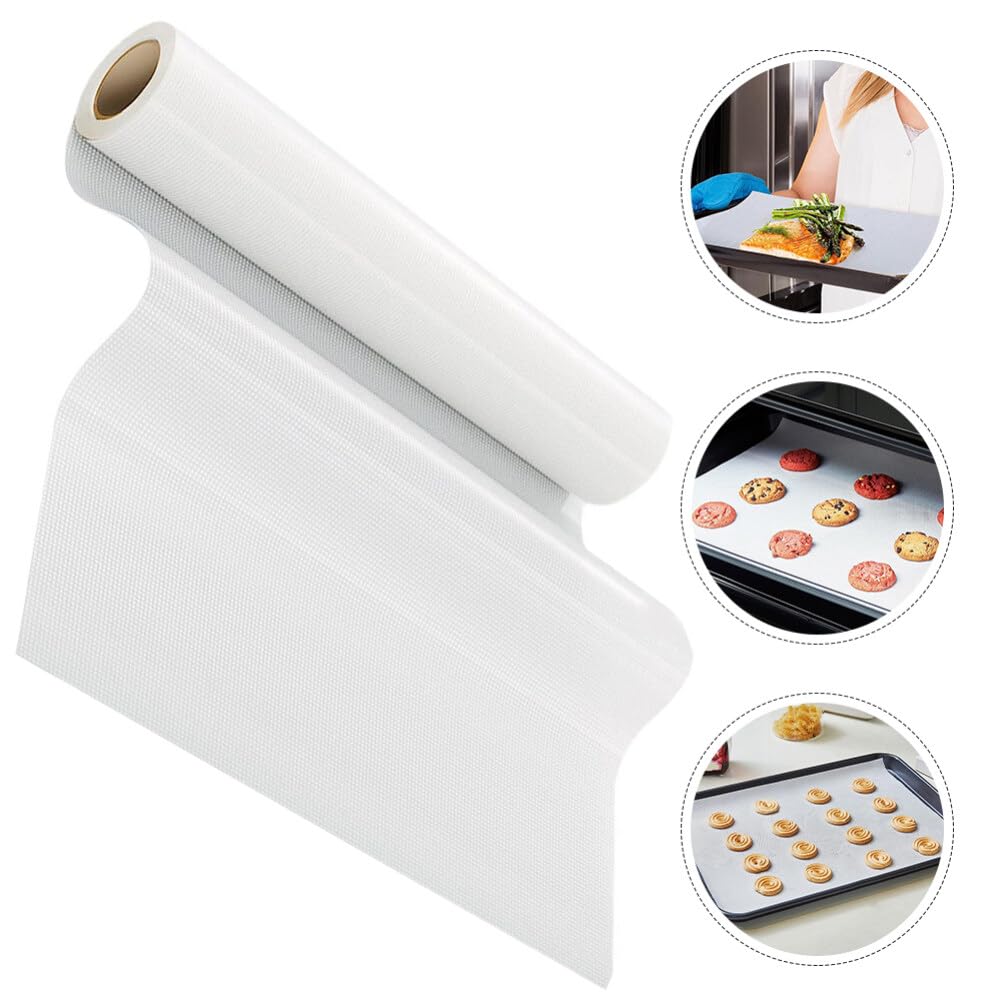 Tappetino da Pasticceria in Silicone Bianco, Antiscivolo, Riutilizzabile
