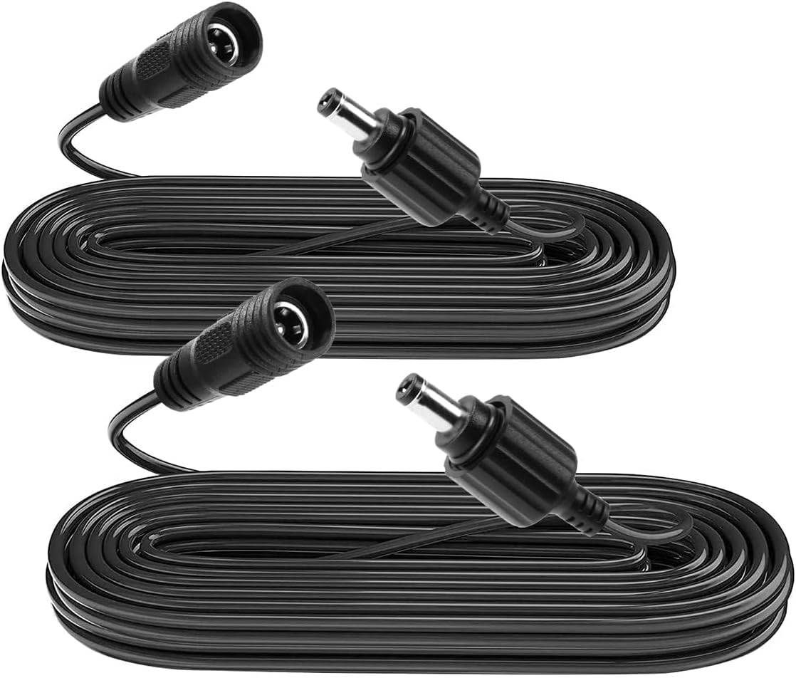 InwaBluetooth Outdoor Speaker Waterproof Extension Cords, Each Cord is 16ft Long, and 2 Cords Included, with Waterproof Joints and Rubber Sealing Rings, ONLY for MZ-621 (NOT Applicable to MZ-511)