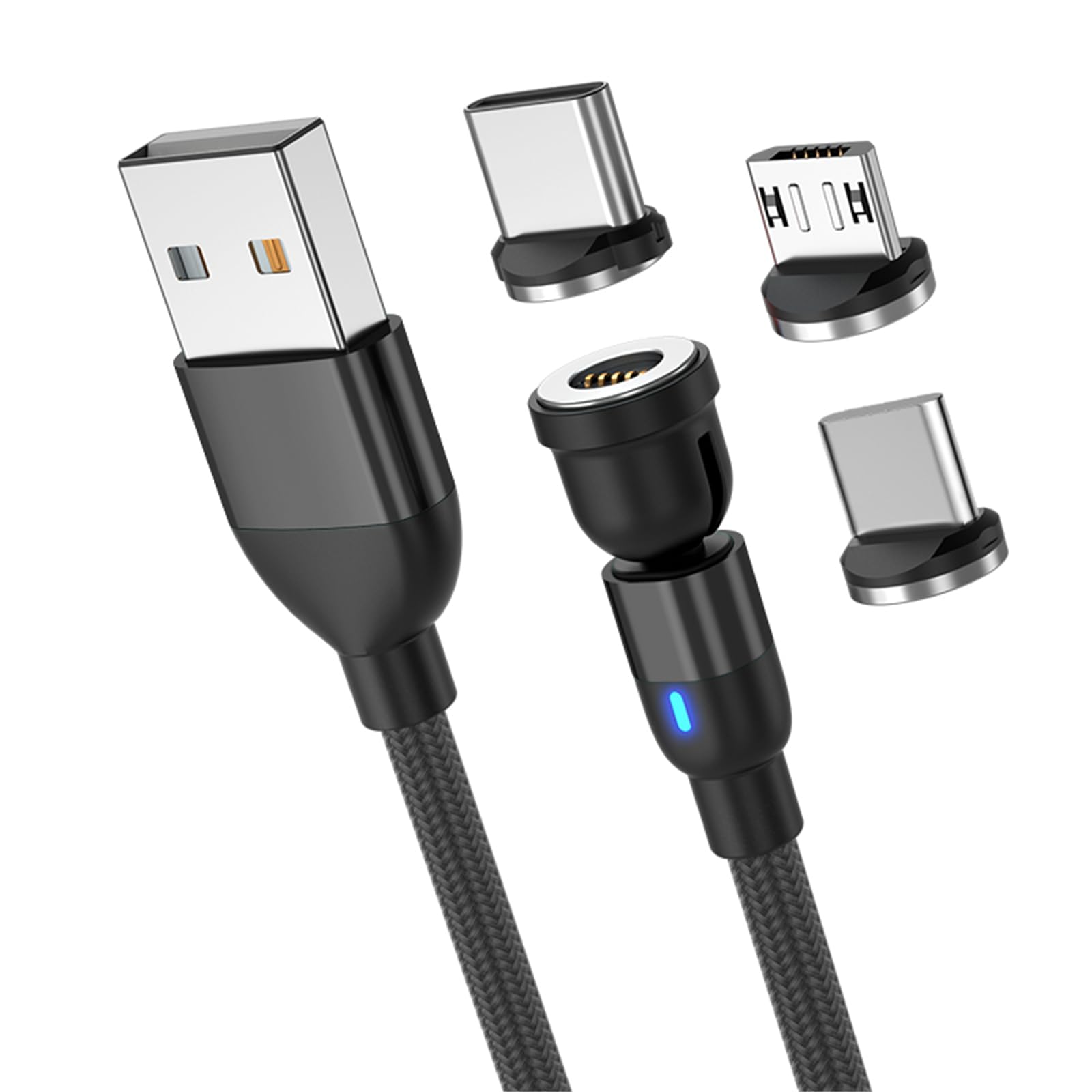 マジックケーブル　0.9メートル　マグネット充電ケーブル　USBTYPE-A マジックケーブル 0.9メートル マグネット充電ケーブル USBTYPE-A