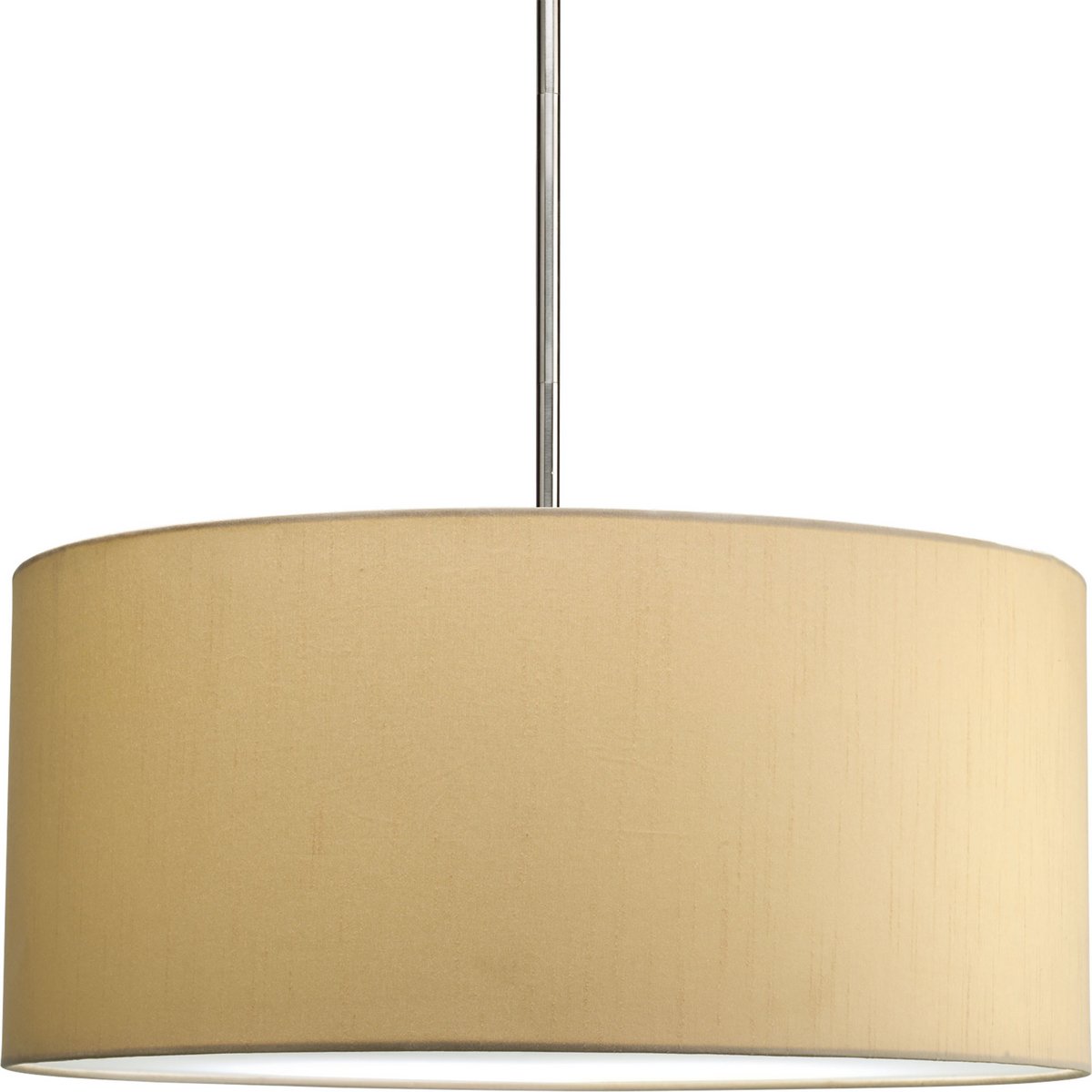 Photo 1 of ***SEE NOTES***Progress Lighting P8825-01 Markor Modular Silken-Fabric Pendant Shade, Beige