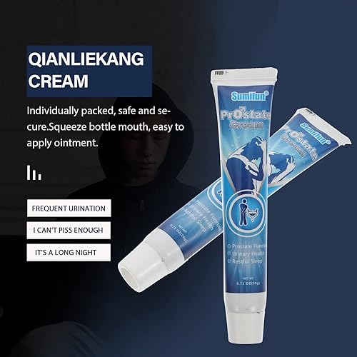 Miniatura 5 de Healifty 2 unids Prostata Crema Hombres Prostata Salud Suplemento de Salud de Orina Crema de Eliminación de Síntomas de Urgencia Removedor Blanco