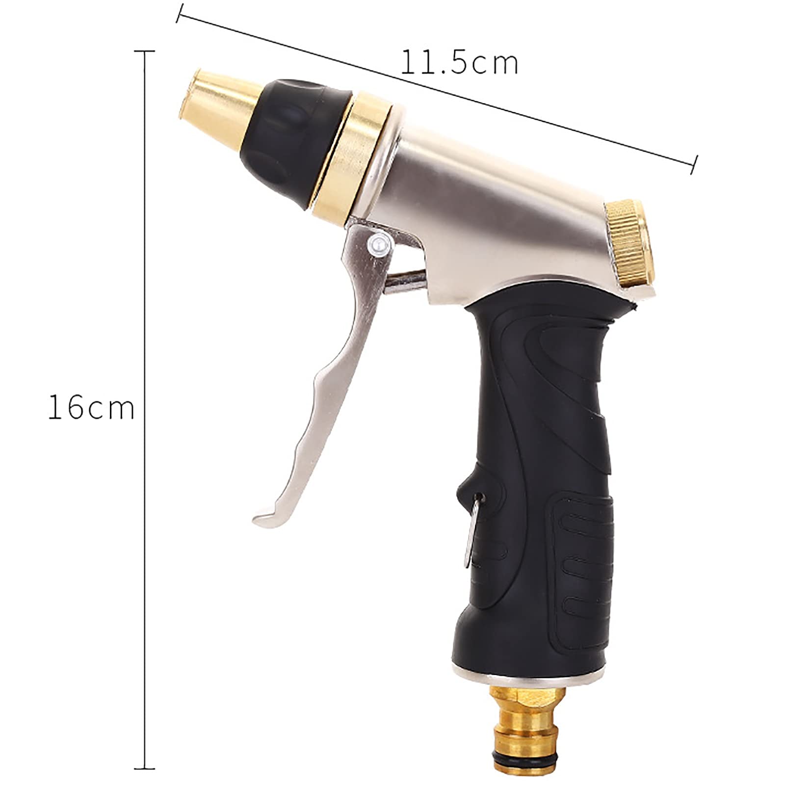 Pistola a Spruzzo per Irrigazione Pistola d'acqua elettrolitica per la casa in rame della famiglia da giardino in per La Pulizia Dell'irrigazione