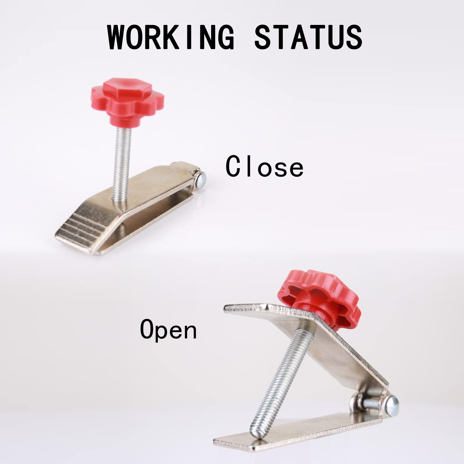 Tile Elevator Jack,6PCS Tile Lifter,Wall Tile Adjustment Lifting Tool,Hand Lifting Tool,Drywall Board Lifter,Wall Tile Height Adjuster,Manual Positioning,Men's Labor Saving Tool (6) — Amazon image 3