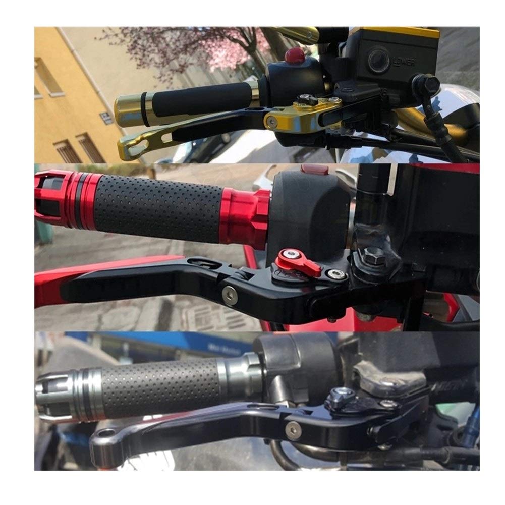 Leva Della Frizione Del Freno Per Hon & da CB300F 2014 2015 2016 2017 2018 2019 Maniglia CB 300F Moto Freno Regolabili For Motociclo Frizione Leva Freno Maniglia (Color : S)