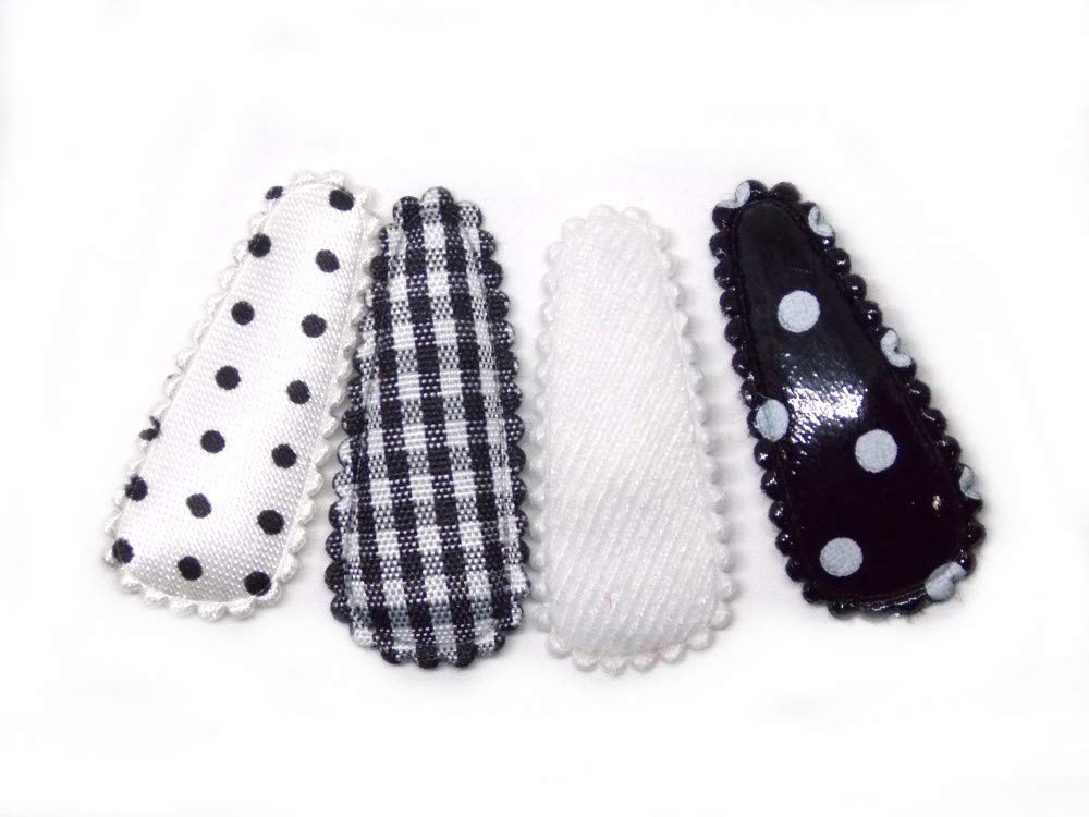 Shemay Baby-Haarspangen Set – 20 Stück, 5 Cm, Ripsband, Rutschfeste Clips