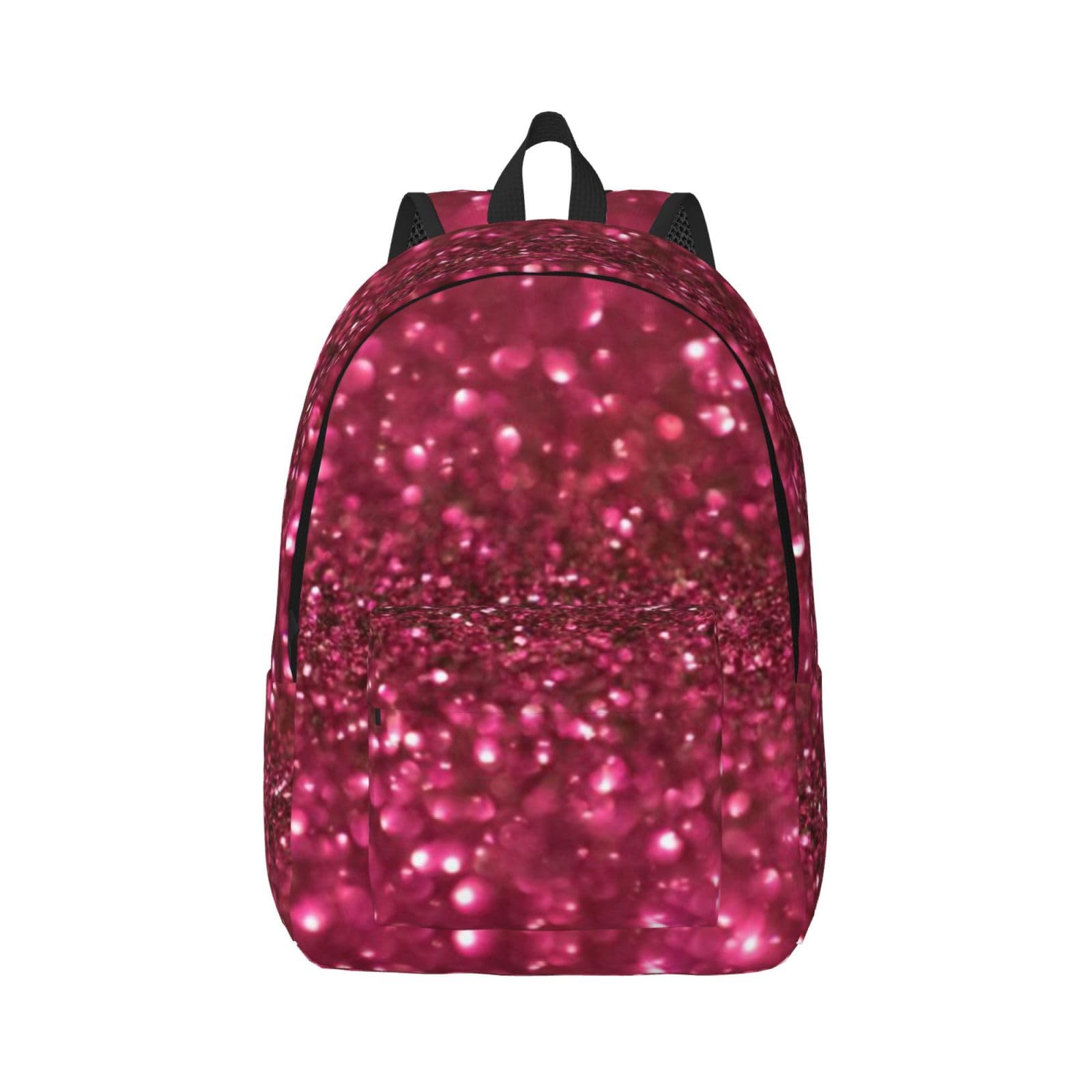 Sac à dos pour ordinateur portable protection optimale et style pailleté rouge - 8