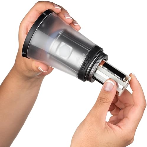 Miniatura 9 de Cascade Mountain Tech Linterna LED resistente al agua IPX4 de 500 lúmenes con 3 modos de luz para uso al aire libre y de emergencia, paquete de 3,