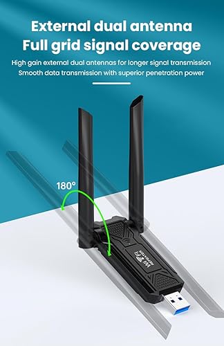 Miniatura 8 de Amplificador de señal USB WiFi, adecuado para repetidores WiFi domésticos, potenciador inalámbrico WiFi de 2.4 GHz, configuración fácil de un clic