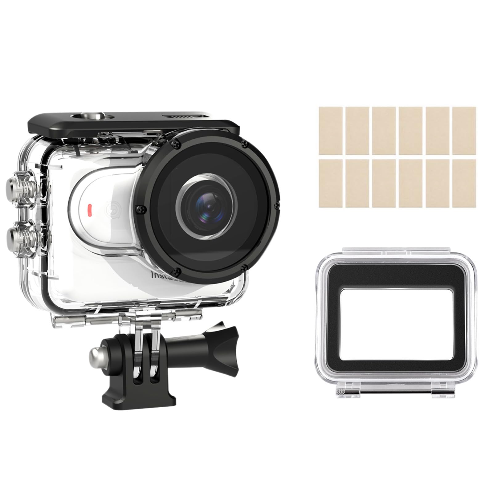 O'woda 40M / 131FT Waterproof Housing Case for Insta360 GO 3 - Underwater Dive Housing Shell Camera Protective Case for Insta360 GO 3 Accessories