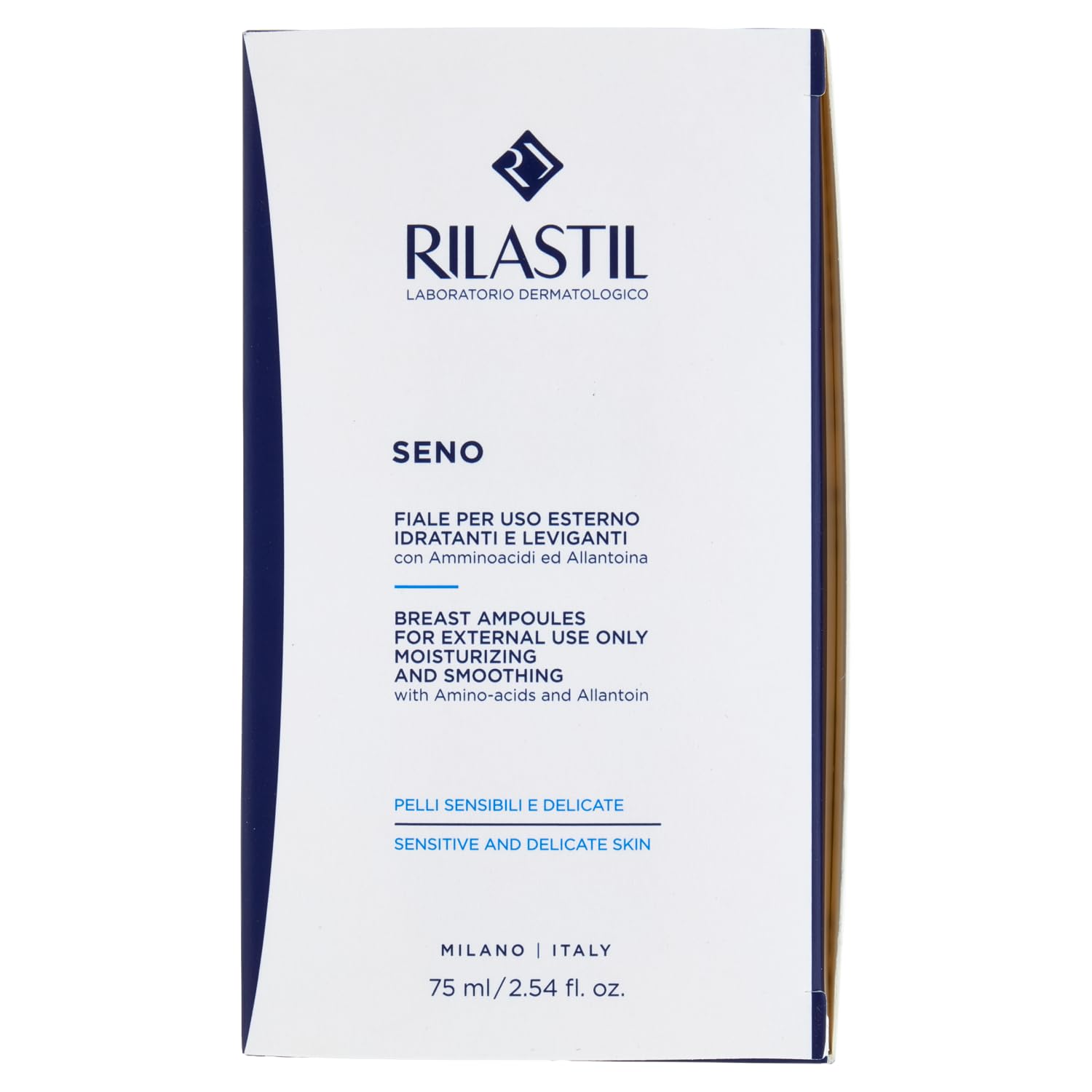 Rilastil Seno Ampullen, Intensivbehandlung, Feuchtigkeitsspendend und Glättend, 15 x 5 ml