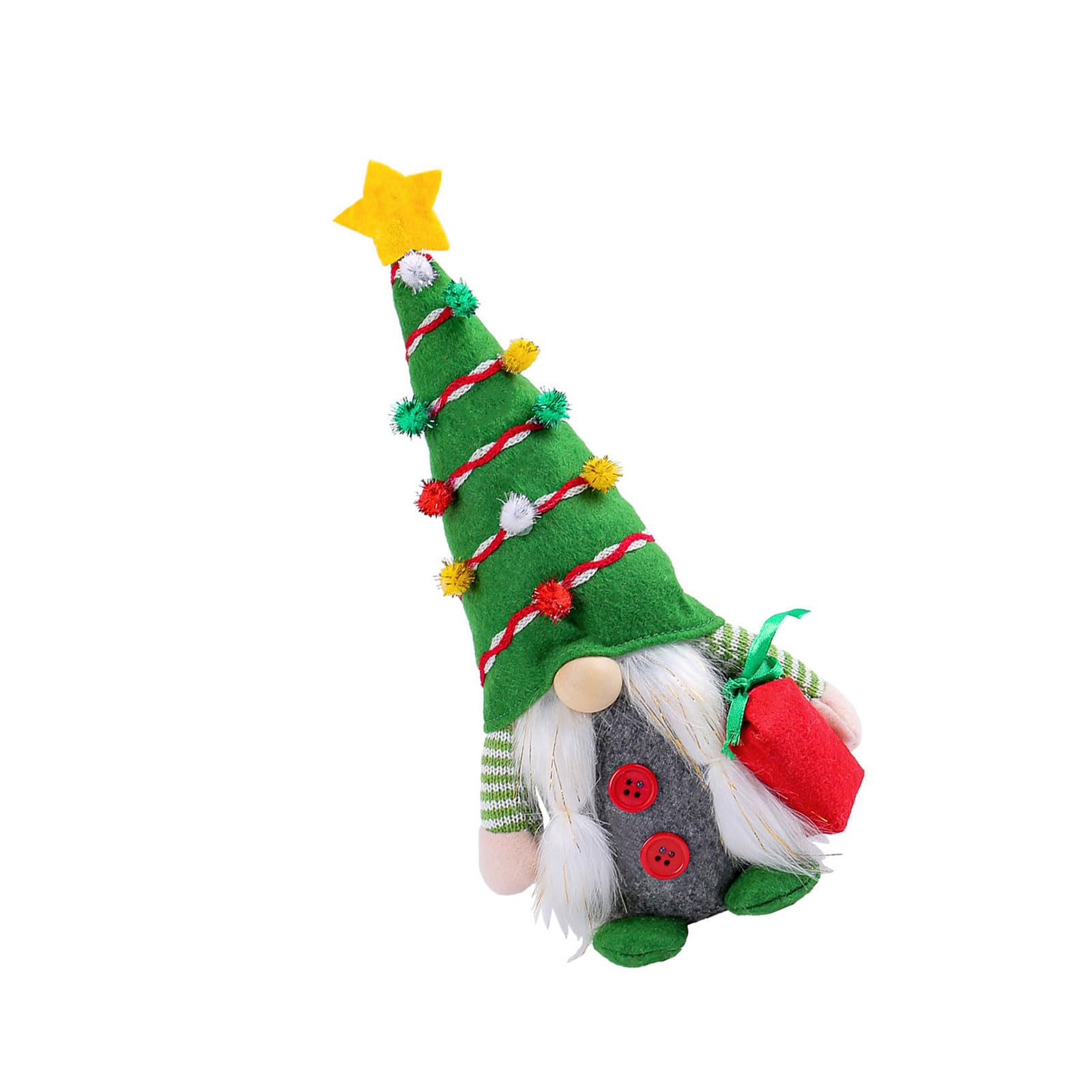 Elnwnnkc Gnomes Christmas Decoration Delicate Christmas Gnomes Decorative Plush Dolls Ornament for Home Display Tabletop Display