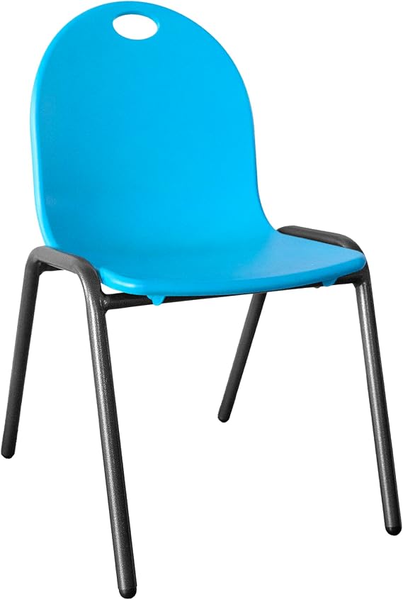 Backyard Discovery 12 Kid's Stacking Chairs-4 Pack-Blue