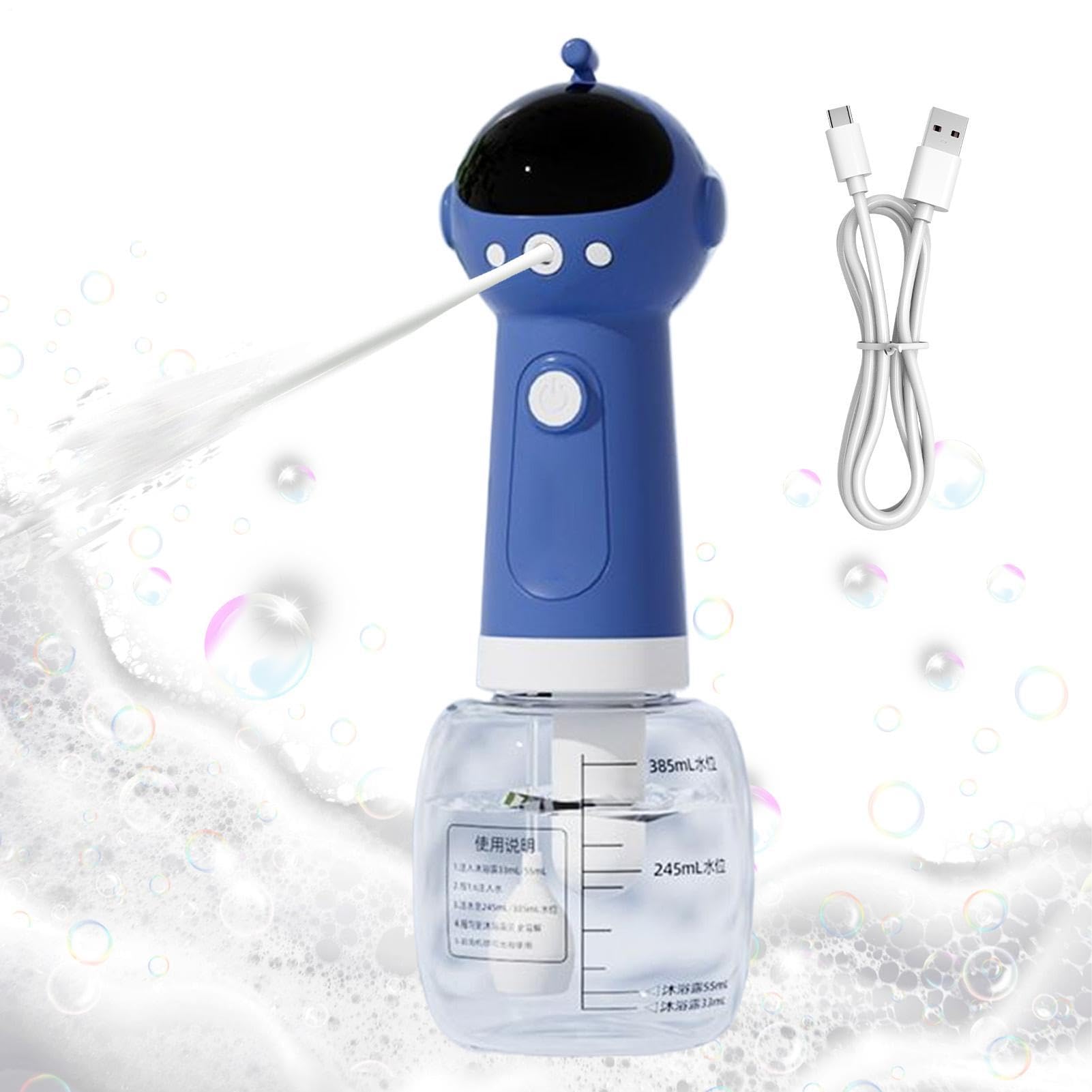 Hundeseifen Sprüher - 20x10 cm Shampoo Aufschäumer, Waschflasche Für Draußen Haus Salon, Katze Waschbecken, Bad Fellpflege, Dusche Kompakt Verstellbare & Düse Tragbares Reinigungsgerät