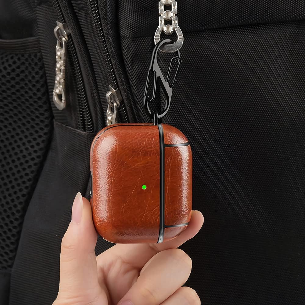 يوبيتري حافظة من الجلد الصناعي لسماعات ابل ايربودز الجيل الثال... - view 7