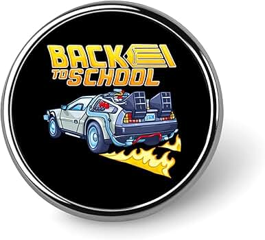 Amazon.co.jp: バックトゥザフューチャー ピンバッジ 徽章 ネクタイ