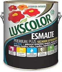 Tinta Esmalte Bri Lukscolor Base Água Branco 3,6l