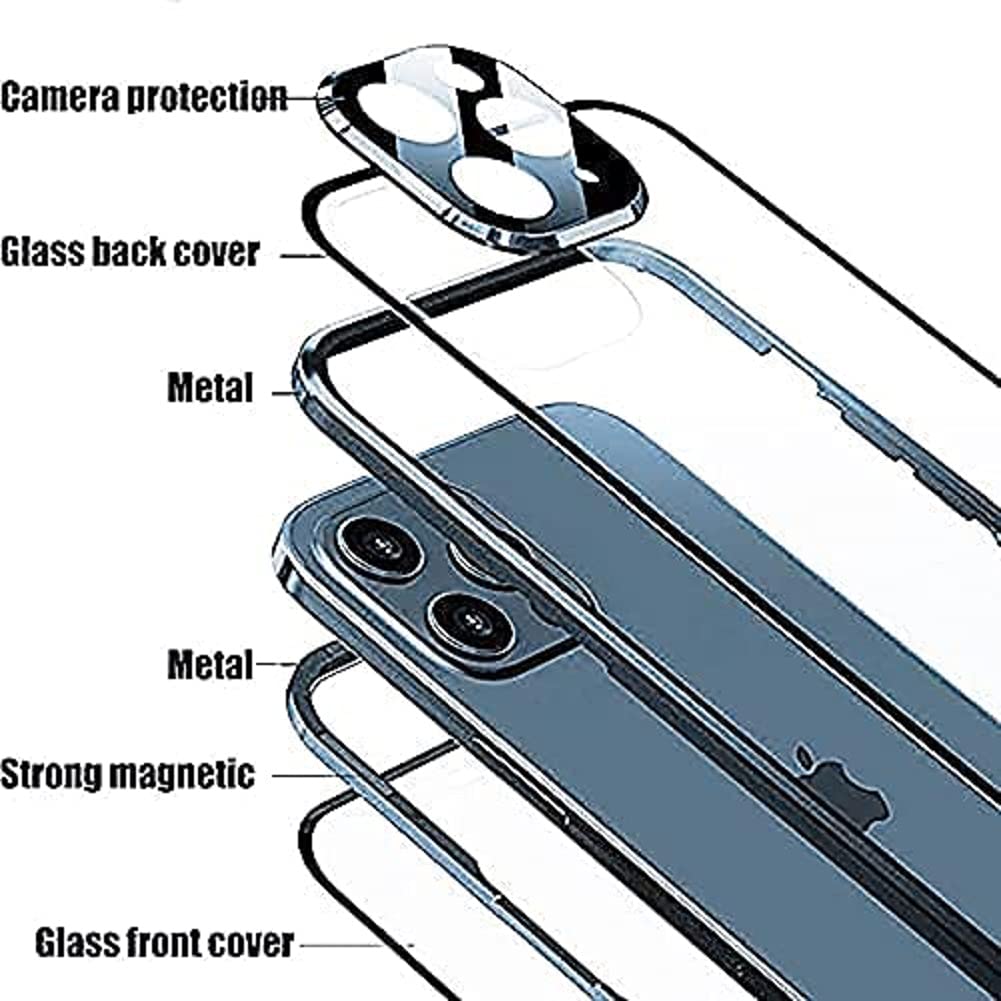 Custodia Compatibile per iPhone 13 PRO Max Cover Magnetica