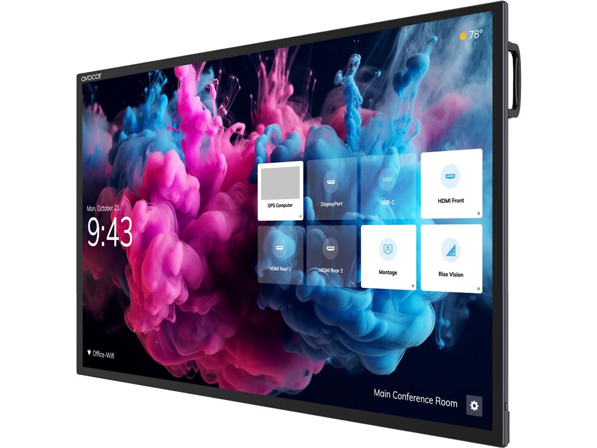 Avocor H-​series 86`` 4K LED touch display