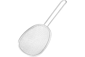Coarse Mesh Strainer | Stainless Steel Construction | Easy to Clean Anti...