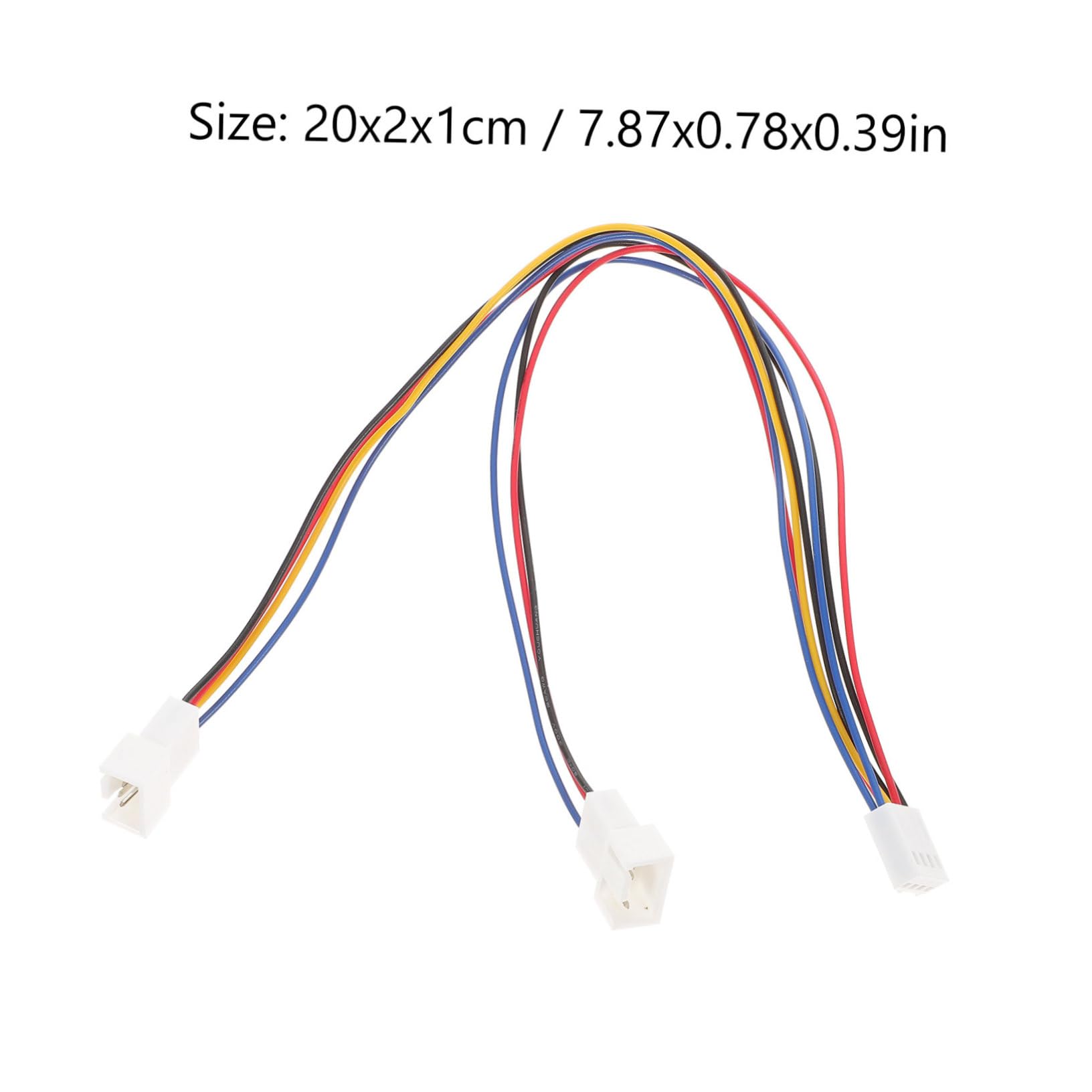 BRIGHTFUFU Maximize Motherboard Interface Use Fan Splitter Easy Parallel Connection Copper Cables for
