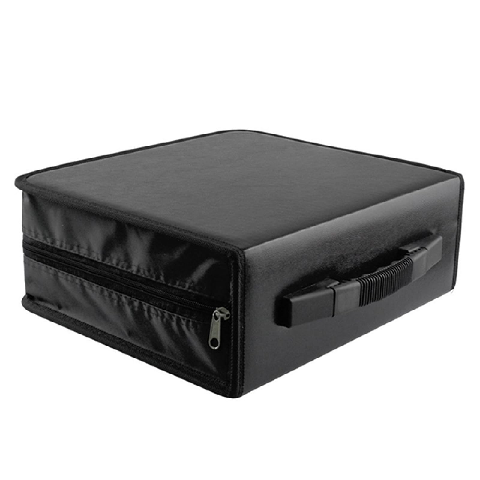 iplusmile Scatola CD Custodia Dvd Organizer da Dischi Porta Album Scatola Trasporto Archiviazione Dischi Design Cerniera