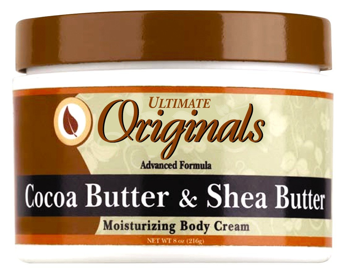 Ultimate Originals Cocoa Butter & Shea 8 Ounce Jar (Pack of 6)