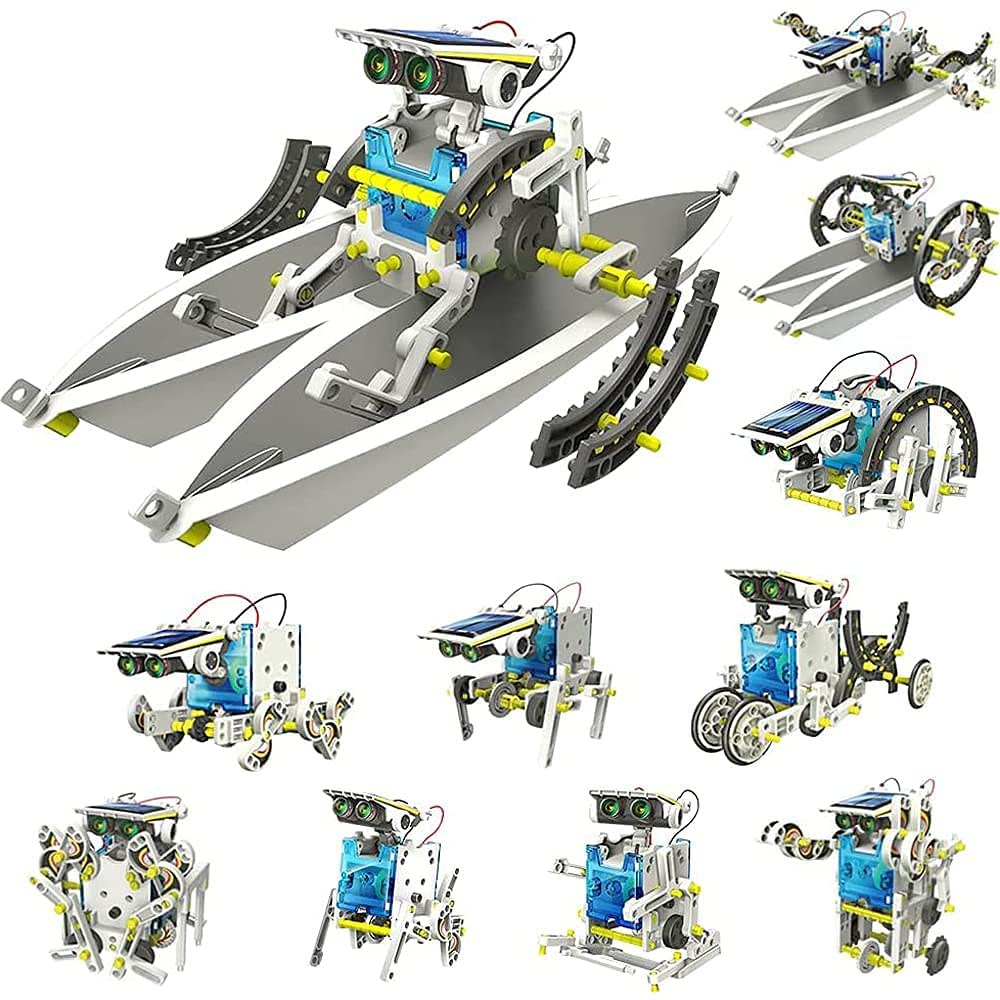 Buy RUDRA Educational Solar Robot Kit , Powered by The Sun, Building Science Project Experiment