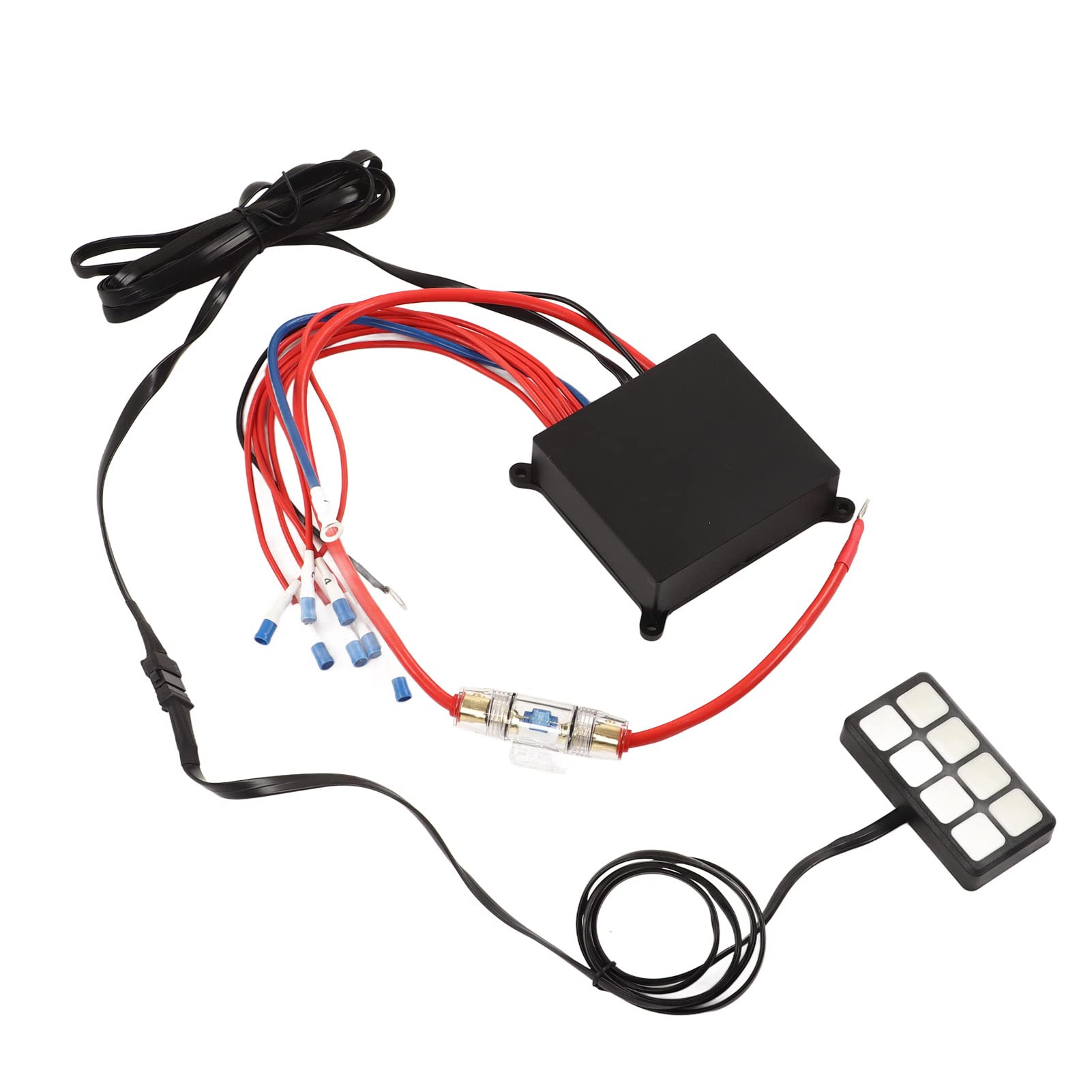 Bediffer Panel Przełączników 8 Gangów Automatyczny Przyciemniany Obwód System Kontroli Mocy dla Ciężarówki ATV UTV Łódź RV 12 V-24 V ABS