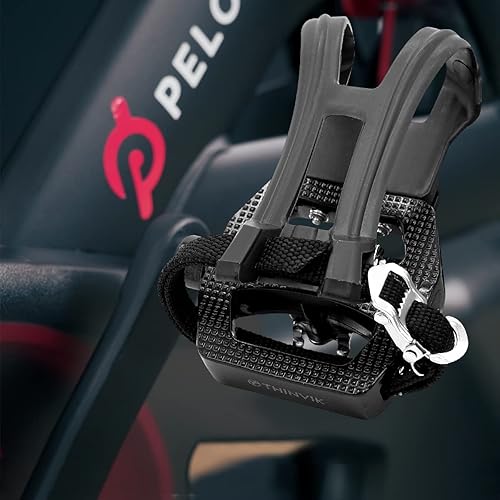 Miniatura 4 de Thinvik Pedales de bicicleta de montaña sin clip para Shimano SPD sistema Dual Platform MTB Clipless Pedales de ciclismo con SPD tacos husillo 2.126