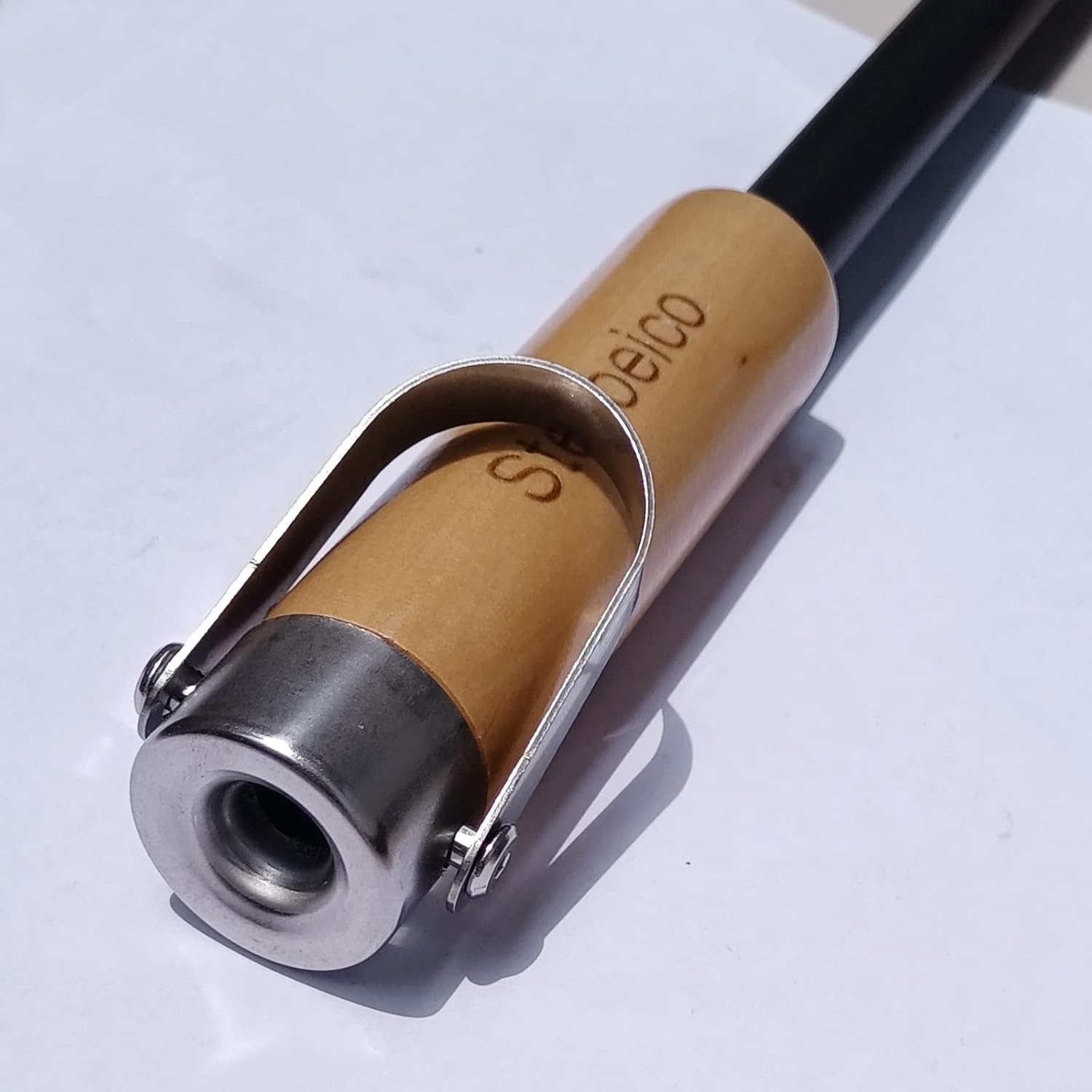 Fire Poker Fireplace Poker, 47 Inches Extra Long Sturdy Fire Pit Fireplace Poker. One Piece. Excellent Workmanship Campfire Poker, Hollow Core for Air Blowing Fire Poker.