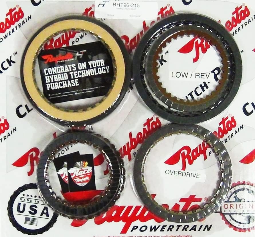 2007-ON Raybestos Powertrain 62TE HT FRICTION CLUTCH PACK, RHT96-215