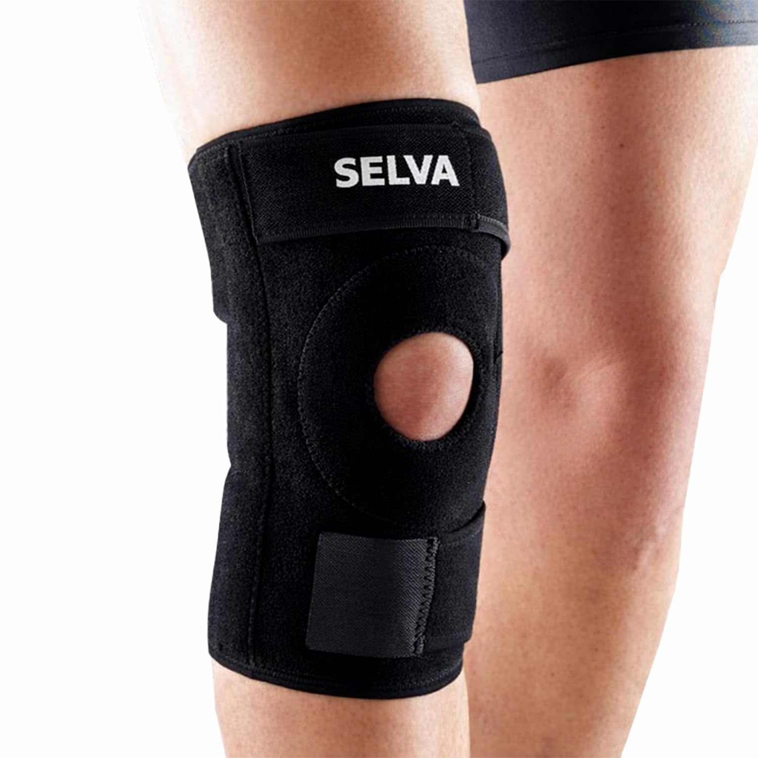 SELVA Knee Support for Arthritis & Sports | Open Patella Knee Cap Brace | Universal Size-picture-20