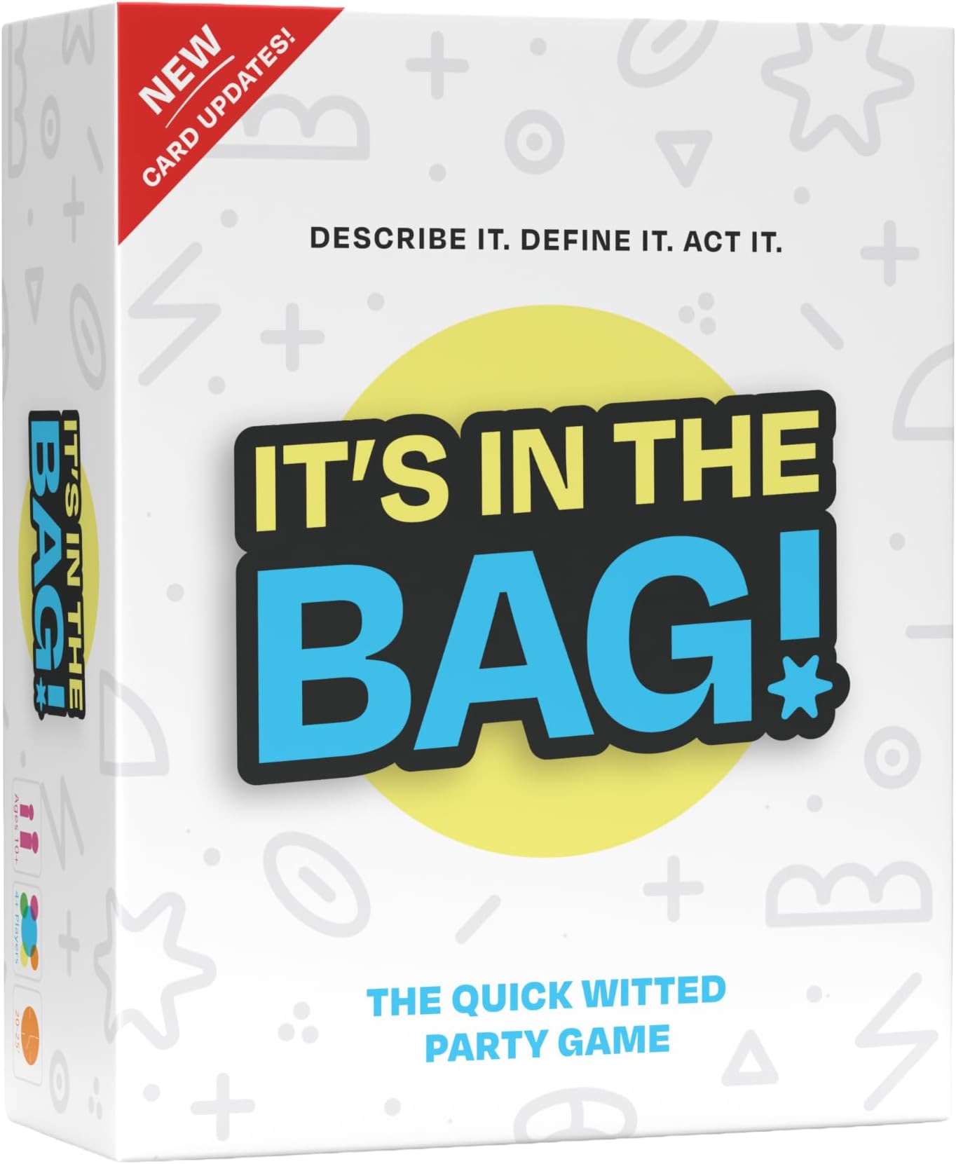 It’s in The Bag - Ultimate Family Game for Game Night, 3 Rounds of Wild Easy Fun! New Redesign of the Viral Party Game for Adults, Groups, and Kids - 25-30 Minutes, 4+ Players