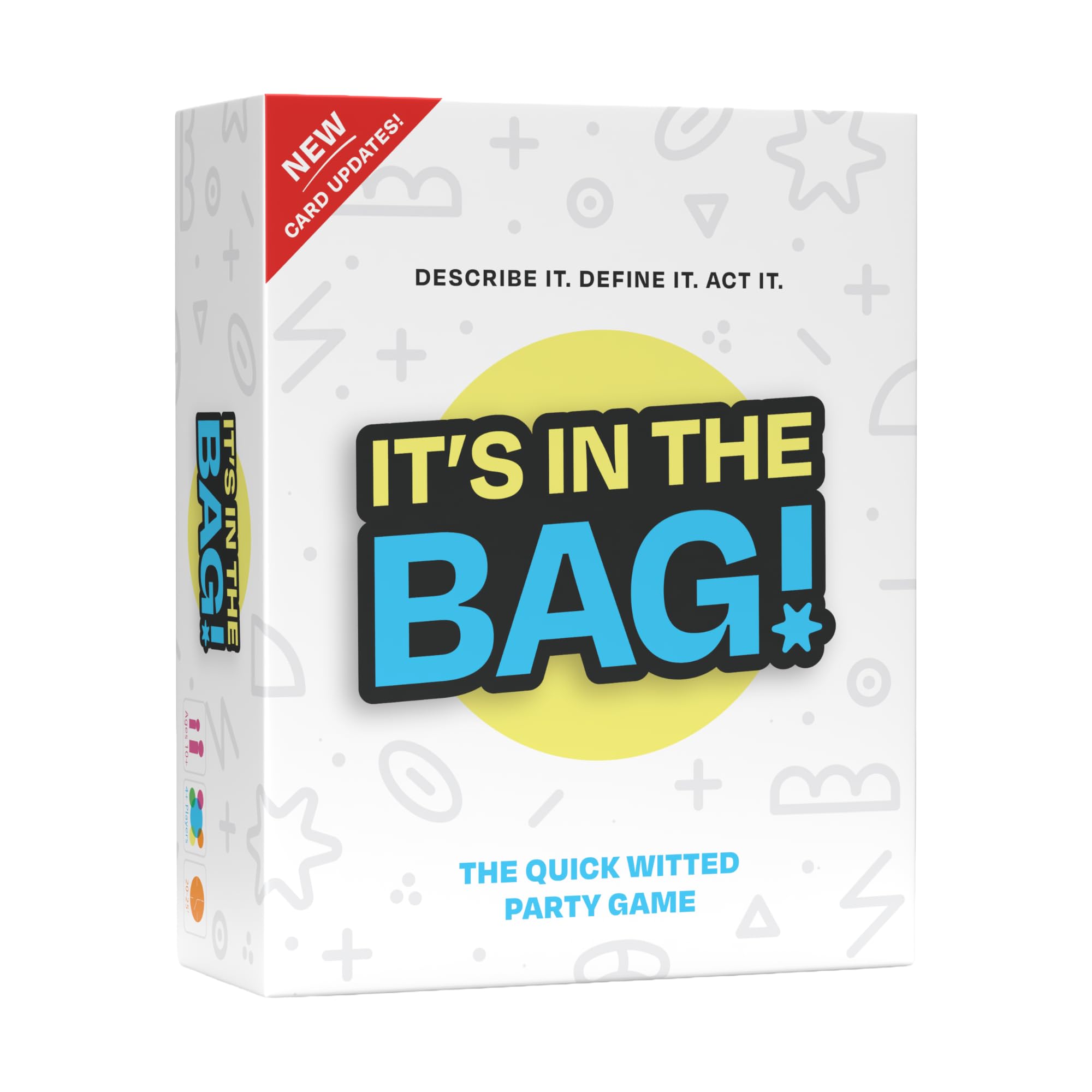 It‚„s in The Bag! ‚ Party Game Will Have You Laughing Hysterically ‚ Like Charades on Steroids for Family and Adults ‚ Easy to Learn Team Game for Small Group of 4 or Large Group of 10 or More