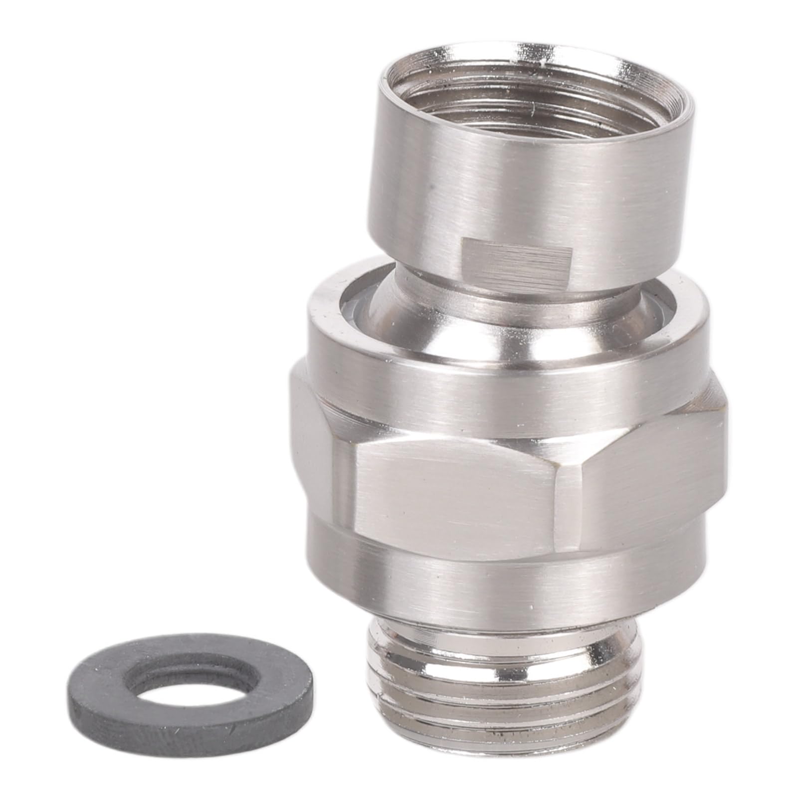 General Shower Head Rotates Ball Joint Adapter Brass Adjustable Shower Arm Connector Upgrades for Easy Installation Rotates Ball Adapter