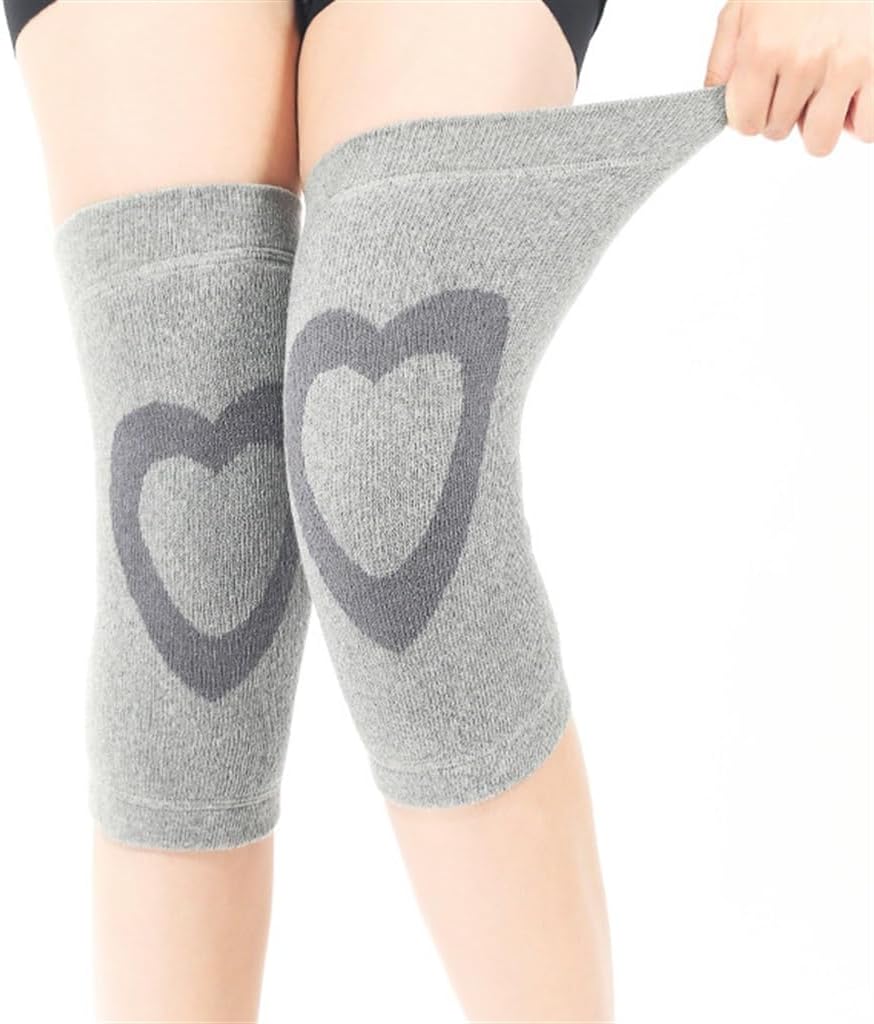 Stretch Knee Pads to Lock in the Warmth of the Old Cold Leg Elderly Cycling Knitted Padded