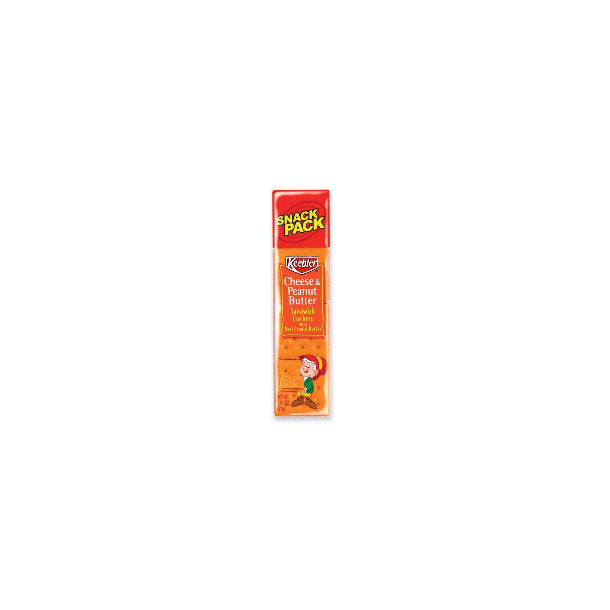 Keebler Cheese and Peanut Butter Sandwich Cracker by Kellogg's Special K – 1.8 oz", Pack of 144