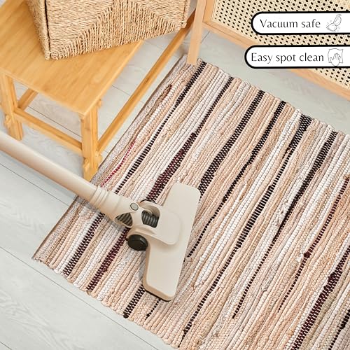 Tapete decorativo tejidos algodón 2x3 pies miniatura 4