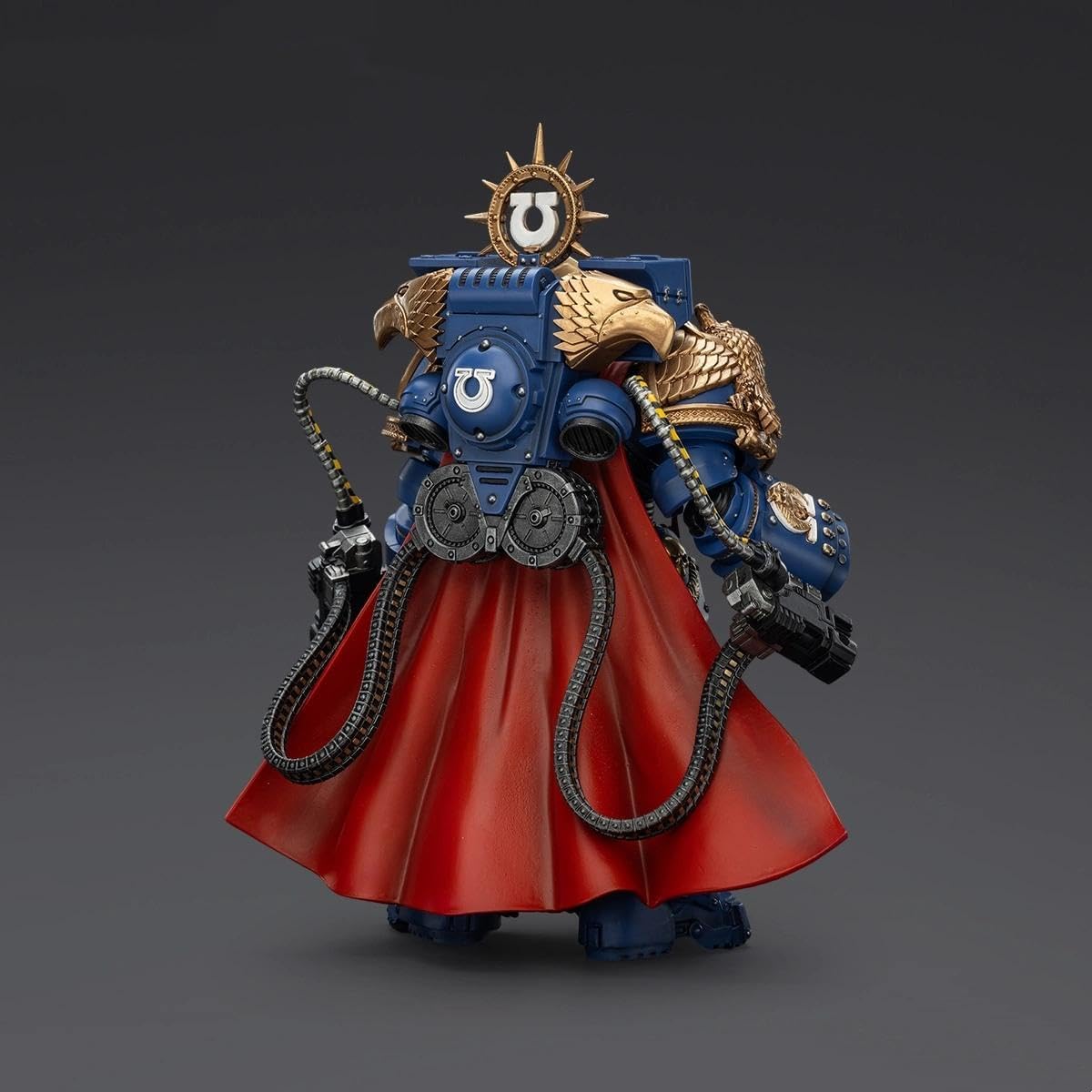 JOYTOY 1/18 Action Figures - Ultramarines Marneus Calgar, Chapter Master with MKX Gravis Armour and Gauntlets of Ultramar- 5", Collection Model Birthday Gifts, Age 15 and Above image 5